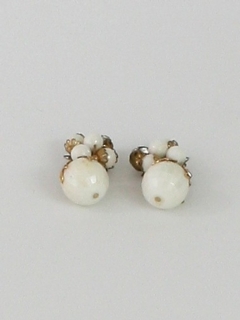 1960's Womens Accessories - Clip on Earrings