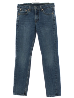 1990's Mens Levis 511s Stretchy Denim Skinny Jeans Pants