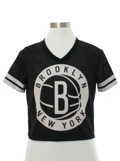 1990's Unisex Brooklyn Nets Basketball Team Jersey Shirt