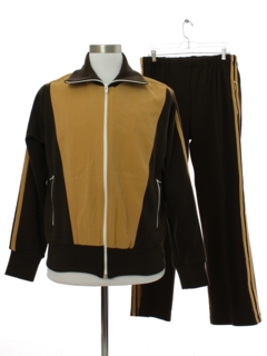 1970's Mens Flared Leg Track Suit