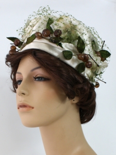 1960's Womens Accessories - Pillbox Hat