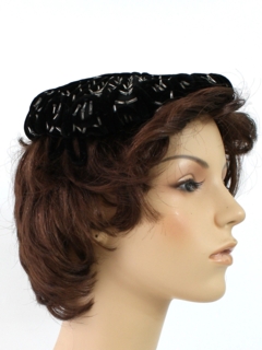 1950's Womens Accessories - Fab Fifties Cocktail Hat