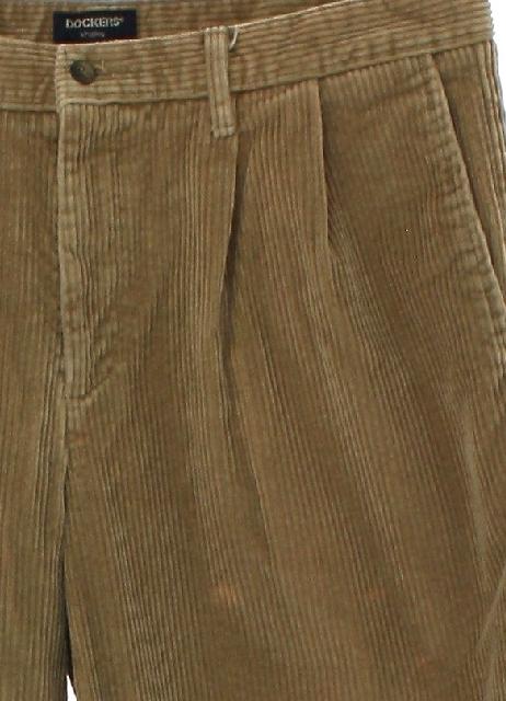 Nineties Vintage Pants: 90s -Dockers- Mens mocha brown solid