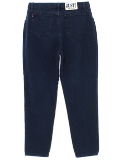 1980's Womens High Waisted Denim Jeans Pants