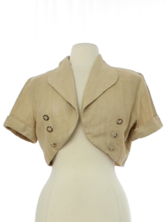 1940's Womens Fab Forties Shortie Bolero Style Jacket