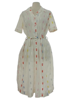 1950's Womens Mod Day Dress