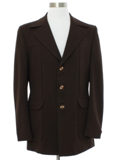 1960's Mens Knack Mod Blazer Style Sportcoat Jacket