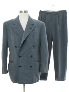 1940's Mens Fab 40s Wool Suit