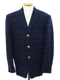 1960's Mens Mod Blazer Sport Coat Jacket