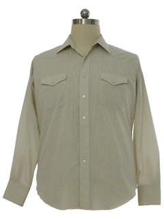 1980's Mens Grunge Western Shirt