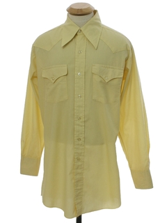 1970's Mens Western Shirt