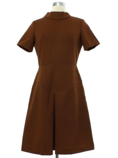 1960's Womens Mod Knit Dress