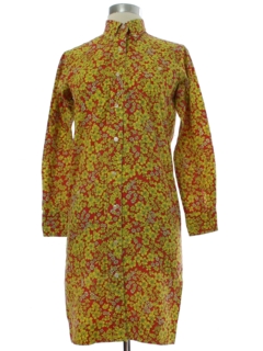 1960's Womens/Girls Hippie Dress