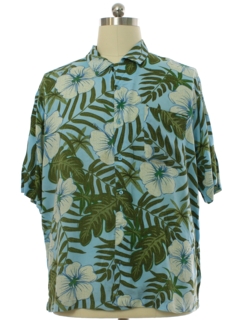 1990's Mens Rayon Hawaiian Shirt