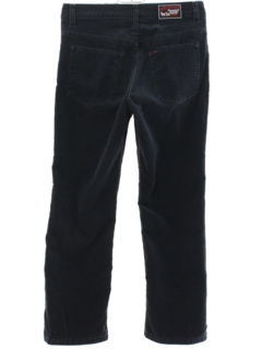 1970's Mens Gap Pioneer Dark Blue Corduroy Pants