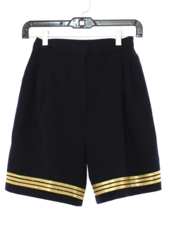 1970's Womens Marching Band Style Shorts
