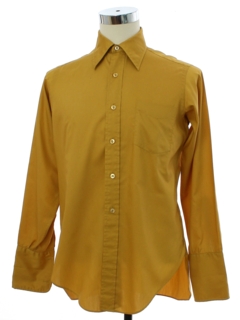 1960's Mens Mod French Cuff Shirt