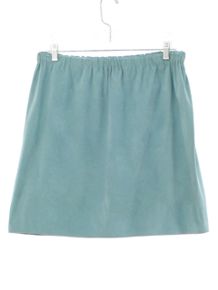 1990's Womens UltraSuede Mini Skirt