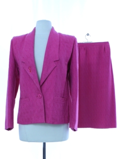 1980's Womens Totally 80s Two Piece Suit