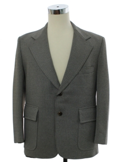 1970's Mens Disco Blazer Style Sport Coat Jacket