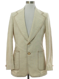 1960's Mens Mod Blazer Style Sport Coat Jacket