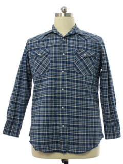 Mens Vintage Cotton Flannel Shirts at RustyZipper.Com Vintage Clothing