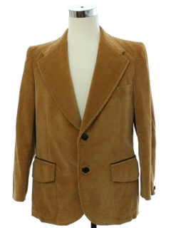 1970's Mens Corduory Blazer Sport Coat Jacket
