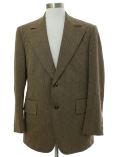 1970's Mens Disco Blazer Sport Coat Jacket