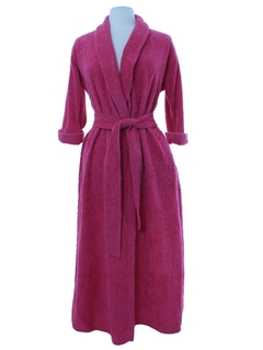 1940's Womens 40s Reproduction Chenille Robe