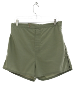 1960's Mens Mod Swim Shorts