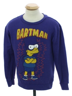 1990's Unisex Bartman Simpsons Sweatshirt