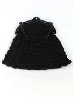 1950's Womens Accessories - Crocheted Purse