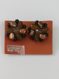 1960's Womens Accessories - Clip-on Earrings