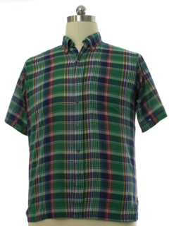 1980's Mens Totally 80s Preppy Shirt