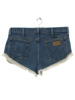 1990's Womens Daisy Duke Style Wrangler Denim Jeans Short Shorts