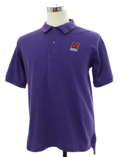 1980's Mens Phoenix Suns Basketball Polo Shirt