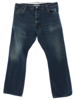 1990's Mens Levis 517 Slight Bootcut Flared Denim Jeans Pants