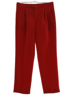1980's Mens Pleated Slacks Pants