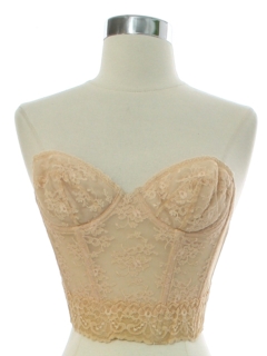 1960's Womens Lingerie - Bustier Bra