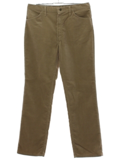 1980's Mens Rustler Straight Leg Corduroy Pants