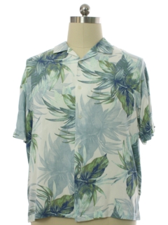 1990's Mens Rayon Hawaiian Style Shirt