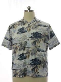 1990's Mens Cotton Hawaiian Shirt