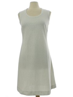 1960's Womens Mod Knit Dress