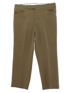 1970's Mens Mod Leisure Pants