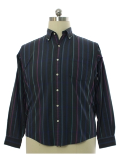 1980's Mens Preppy Shirt