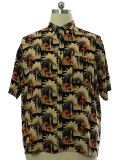 1990's Mens Rayon Hawaiian Shirt