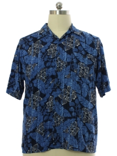 1990's Mens Rayon Hawaiian Shirt