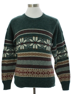 1980's Unisex Snowflake Sweater