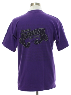 1990's Mens Single Stitch Alabama Band T-Shirt
