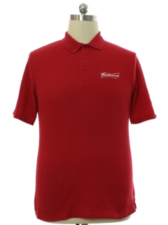 1990's Mens Budweiser Beer Polo Shirt